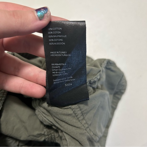 BDG Y2K Cargo Pants Olive Green Small Urban Outfitters I2 - Picture 6 of 8